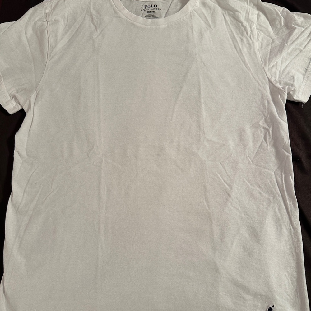 5 Pack Polo by Ralph Lauren Men's Classic White Tee